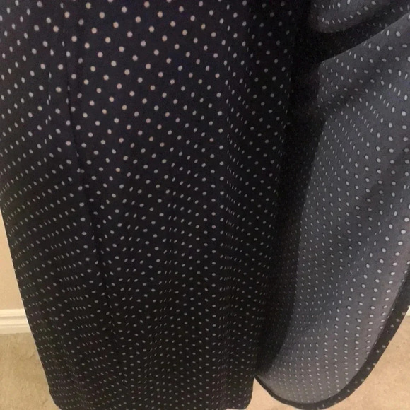 En Focus Sleeveless Pullover front gather, faux wrap, Midi Dress-Size 8 - Picture 9 of 9